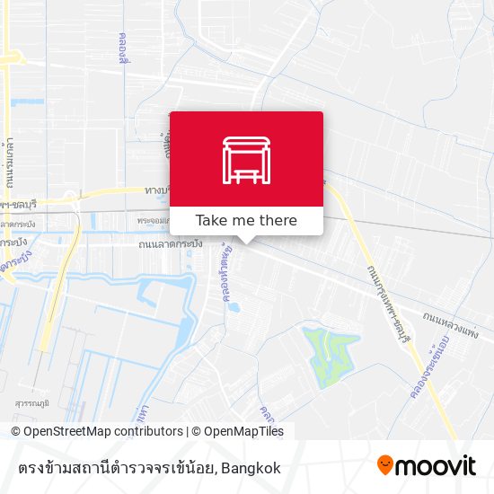 ตรงข้ามสถานีตำรวจจรเข้น้อย map