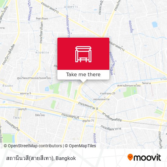 สถานีนวสี(สายสีเทา) map