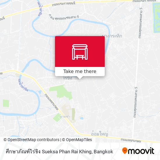 ศึกษาภัณฑ์ไร่ขิง Sueksa Phan Rai Khing map