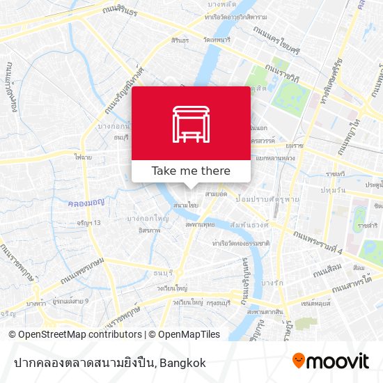 ปากคลองตลาดสนามยิงปืน map