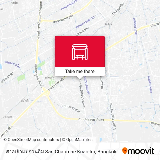 ศาลเจ้าแม่กวนอิม San Chaomae Kuan Im map