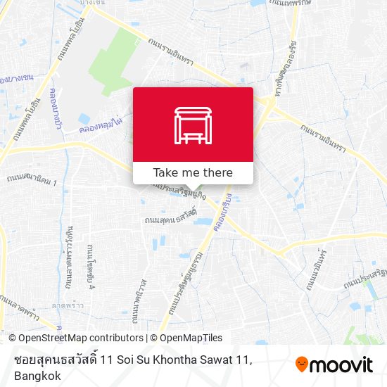 ซอยสุคนธสวัสดิ์ 11 Soi Su Khontha Sawat 11 map