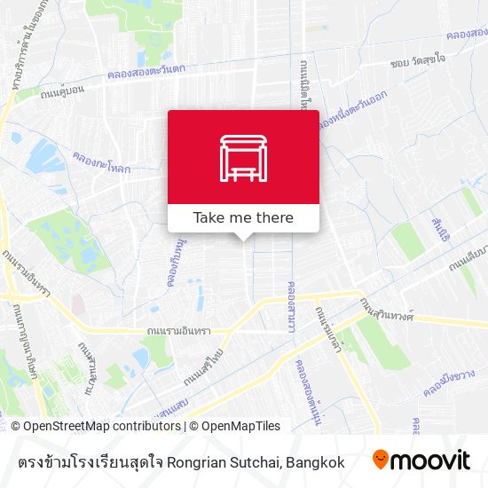 ตรงข้ามโรงเรียนสุดใจ Rongrian Sutchai map