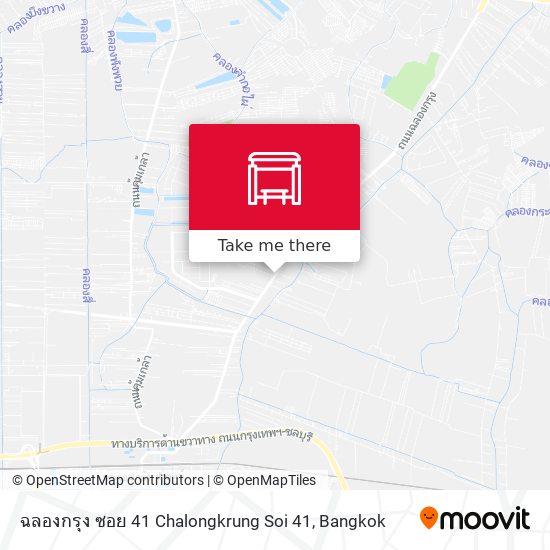 ฉลองกรุง ซอย 41 Chalongkrung Soi 41 map