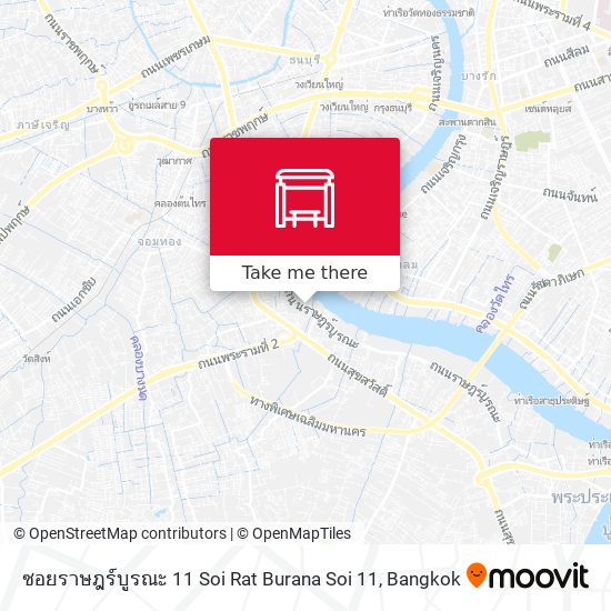 ซอยราษฎร์บูรณะ 11 Soi Rat Burana Soi 11 map