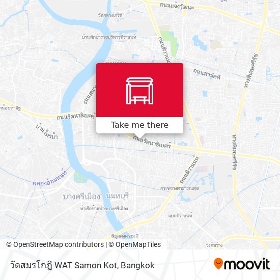 วัดสมรโกฏิ WAT Samon Kot map