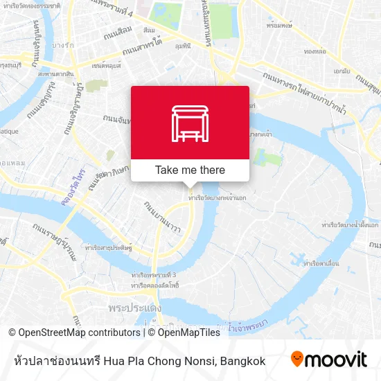 หัวปลาช่องนนทรี Hua Pla Chong Nonsi map