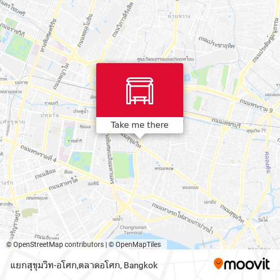 แยกสุขุมวิท-อโศก,ตลาดอโศก map