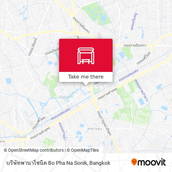 บริษัทพานาโซนิค Bo Pha Na Sonik map