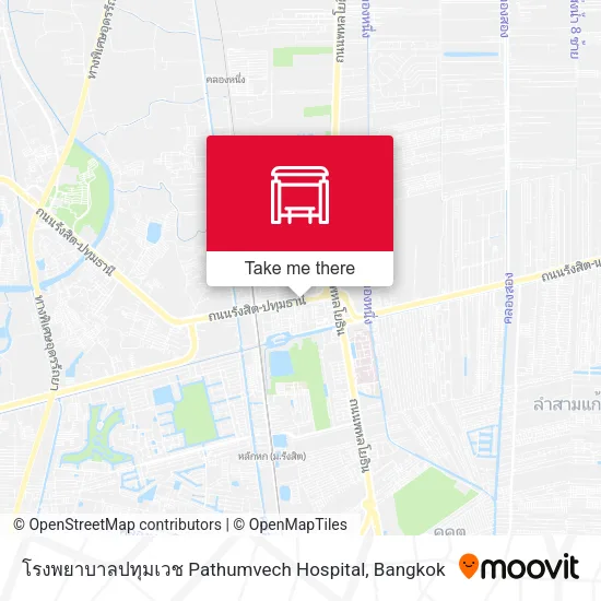 โรงพยาบาลปทุมเวช Pathumvech Hospital map