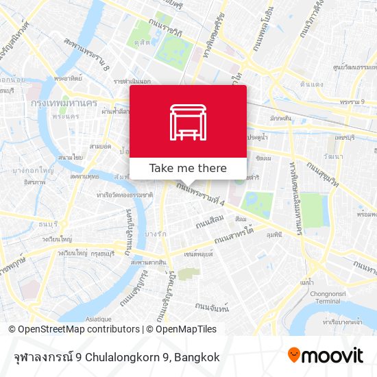 จุฬาลงกรณ์ 9 Chulalongkorn 9 map