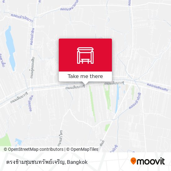 ตรงข้ามชุมชนทรัพย์เจริญ map