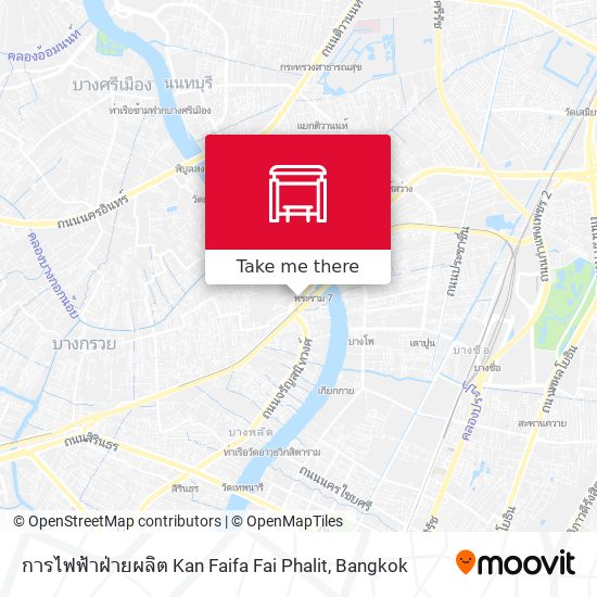 การไฟฟ้าฝ่ายผลิต Kan Faifa Fai Phalit map