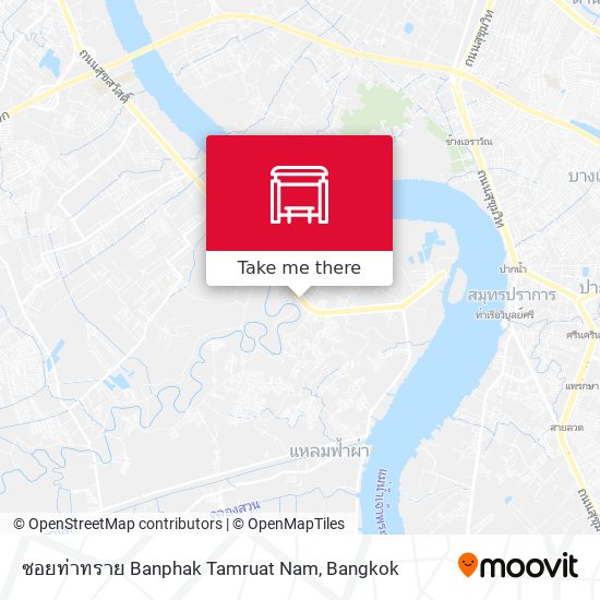 ซอยท่าทราย Banphak Tamruat Nam map