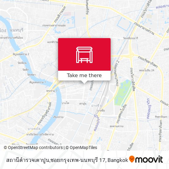 สถานีตำรวจเตาปูน,ซอยกรุงเทพ-นนทบุรี 17 map