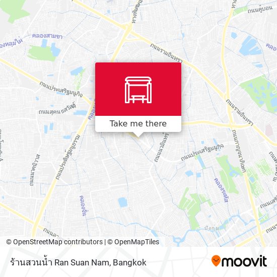 ร้านสวนน้ำ Ran Suan Nam map