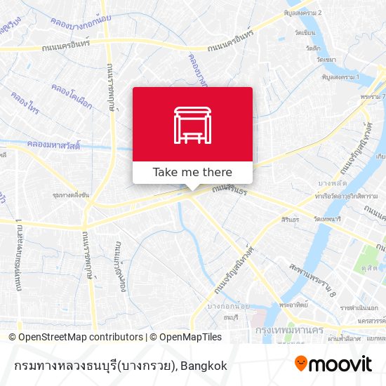 กรมทางหลวงธนบุรี(บางกรวย) map