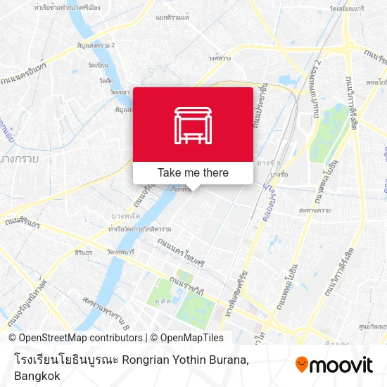 โรงเรียนโยธินบูรณะ Rongrian Yothin Burana map