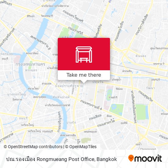 ปณ.รองเมือง Rongmueang Post Office map