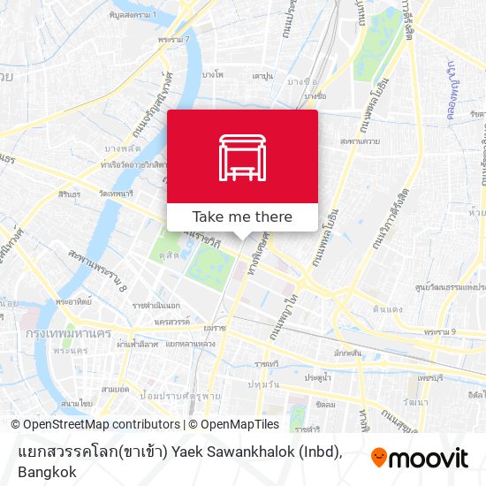 แยกสวรรคโลก(ขาเข้า) Yaek Sawankhalok (Inbd) map