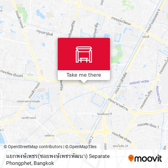 แยกพงษ์เพชร(ซอยพงษ์เพชรพัฒนา) Separate Phongphet map