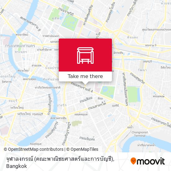 จุฬาลงกรณ์ (คณะพาณิชยศาสตร์และการบัญชี) map