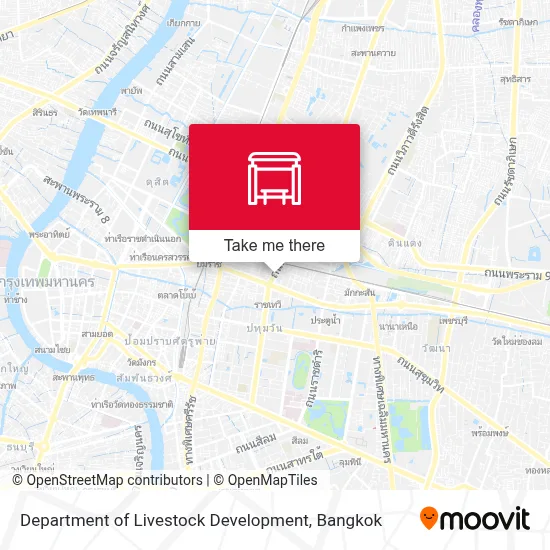 Department of Livestock Development map