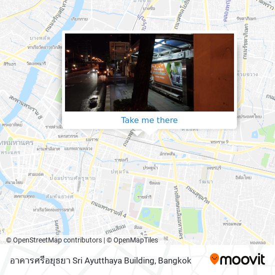 อาคารศรีอยุธยา Sri Ayutthaya Building map