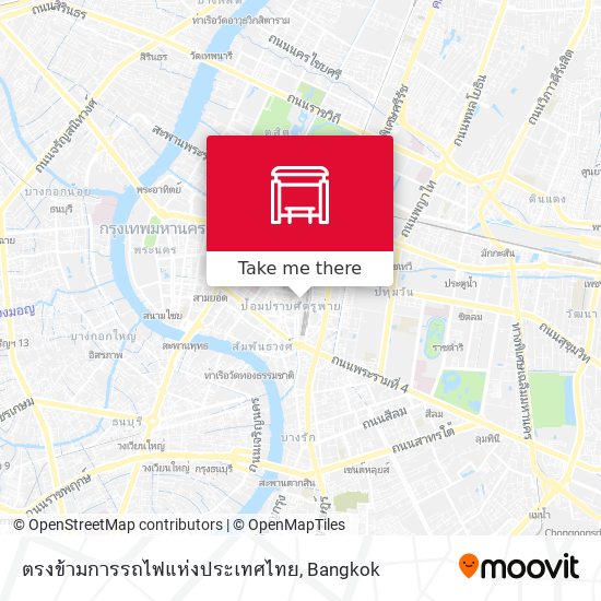 ตรงข้ามการรถไฟแห่งประเทศไทย map