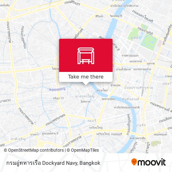 กรมอู่ทหารเรือ Dockyard Navy map