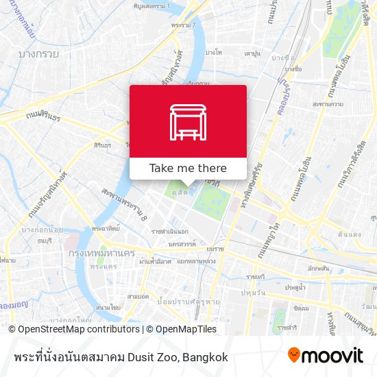 พระที่นั่งอนันตสมาคม Dusit Zoo map