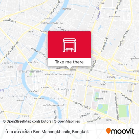 บ้านมนังคสิลา Ban Manangkhasila map