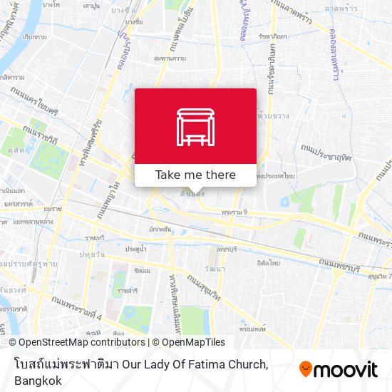 โบสถ์แม่พระฟาติมา Our Lady Of Fatima Church map