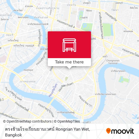 ตรงข้ามโรงเรียนยานเวศน์ Rongrian Yan Wet map