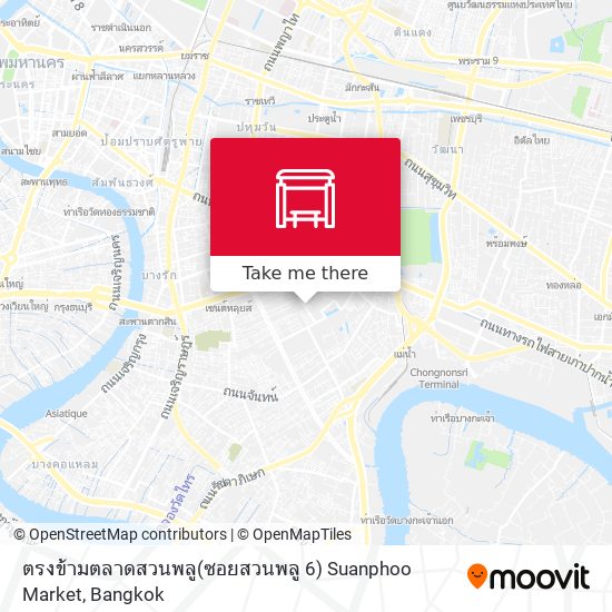 ตรงข้ามตลาดสวนพลู(ซอยสวนพลู 6) Suanphoo Market map