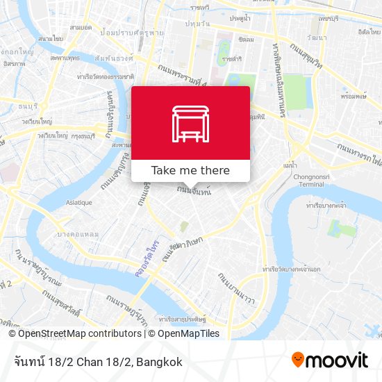 จันทน์ 18/2 Chan 18/2 map