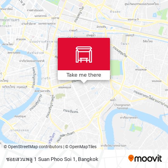 ซอยสวนพลู 1 Suan Phoo Soi 1 map