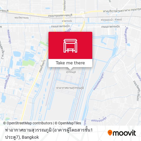 ท่าอากาศยานสุวรรณภูมิ (อาคารผู้โดยสารชั้น1 ประตู7) map