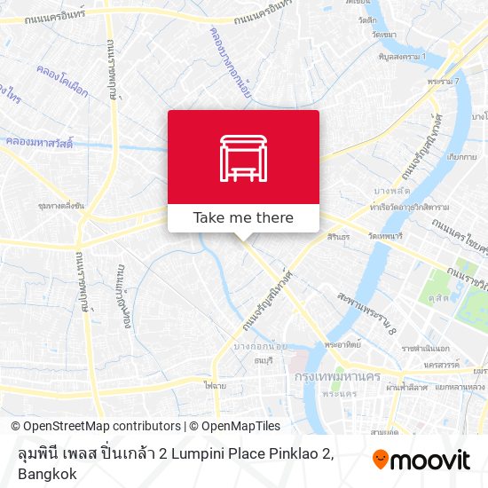 ลุมพินี เพลส ปิ่นเกล้า 2 Lumpini Place Pinklao 2 map