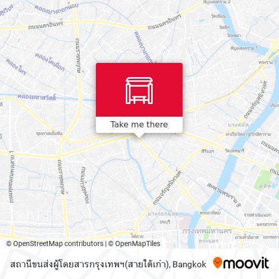 สถานีขนส่งผู้โดยสารกรุงเทพฯ(สายใต้เก่า) map