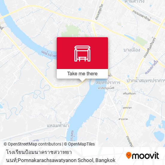 โรงเรียนป้อมนาคราชสวาทยานนท์;Pomnakarachsawatyanon School map