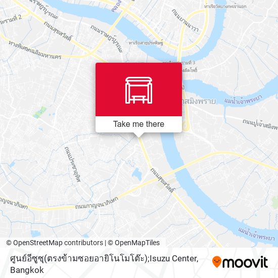 ศูนย์อีซูซุ(ตรงข้ามซอยอายิโนโมโต๊ะ);Isuzu Center map