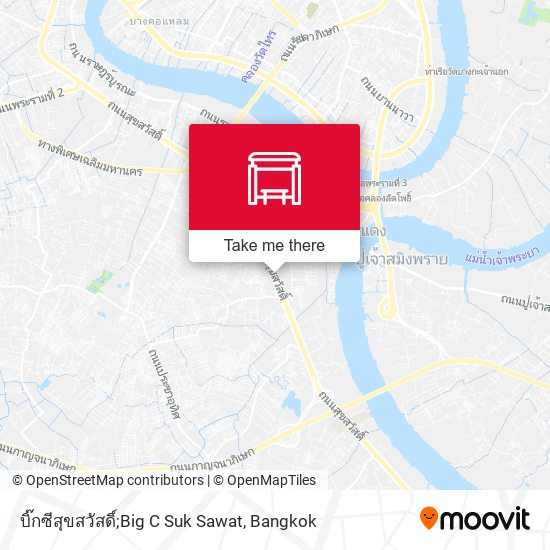 บิ๊กซีสุขสวัสดิ์;Big C Suk Sawat map