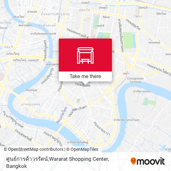 ศูนย์การค้าวรรัตน์;Wararat Shopping Center map