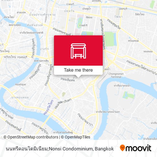 นนทรีคอนโดมิเนียม;Nonsi Condominium map