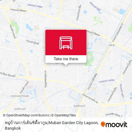 หมู่บ้านการ์เด้นซิตี้ลากูน;Muban Garden City Lagoon map