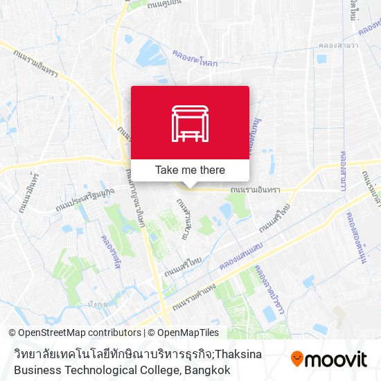 วิทยาลัยเทคโนโลยีทักษิณาบริหารธุรกิจ;Thaksina Business Technological College map