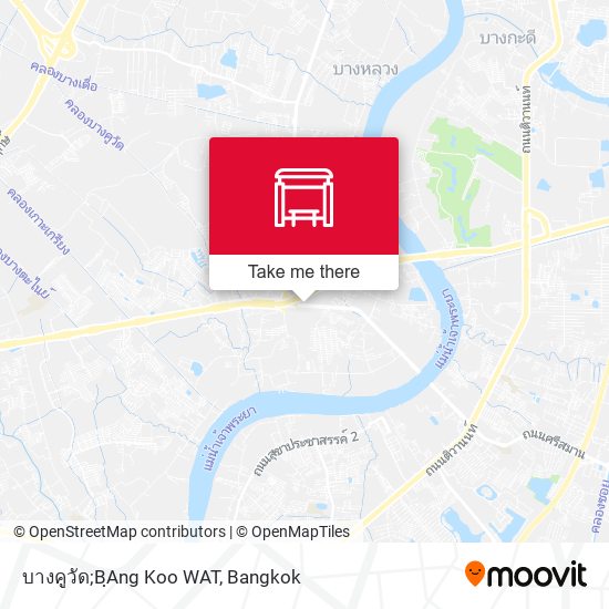 บางคูวัด;BฺAng Koo WAT map
