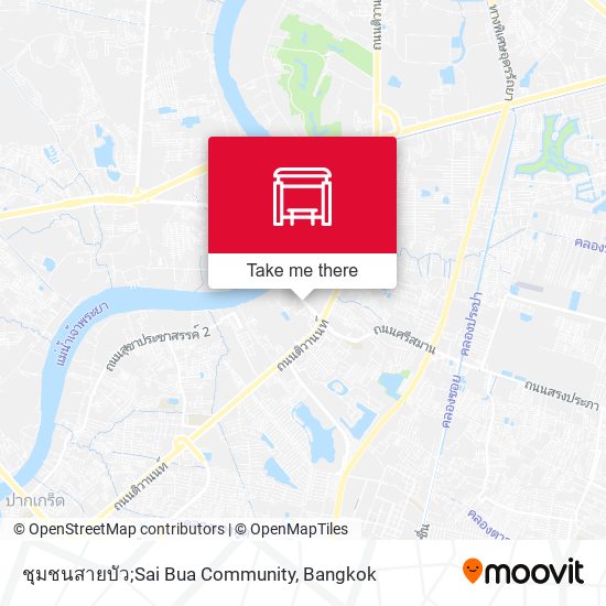 ชุมชนสายบัว;Sai Bua Community map