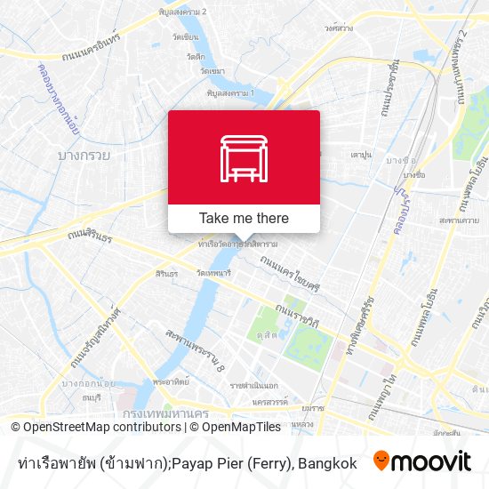 ท่าเรือพายัพ (ข้ามฟาก);Payap Pier (Ferry) map